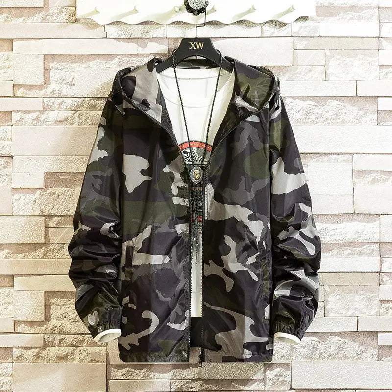 Camouflage Spring And Autumn Men's - WAlMYe #