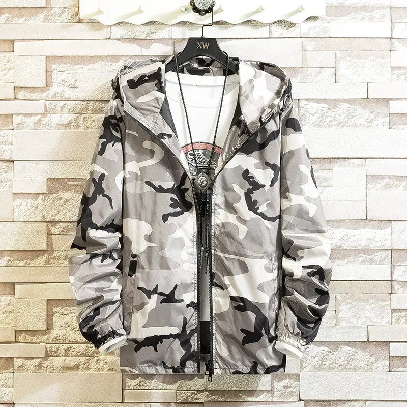 Camouflage Spring And Autumn Men's - WAlMYe #