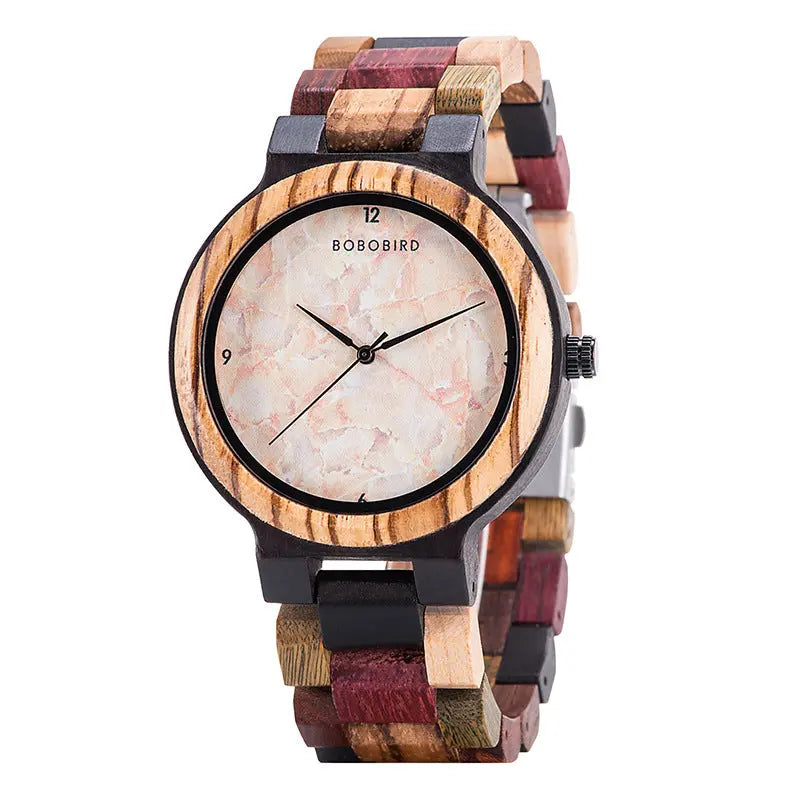 Casual Fashion Wooden Watch - WAlMYe #