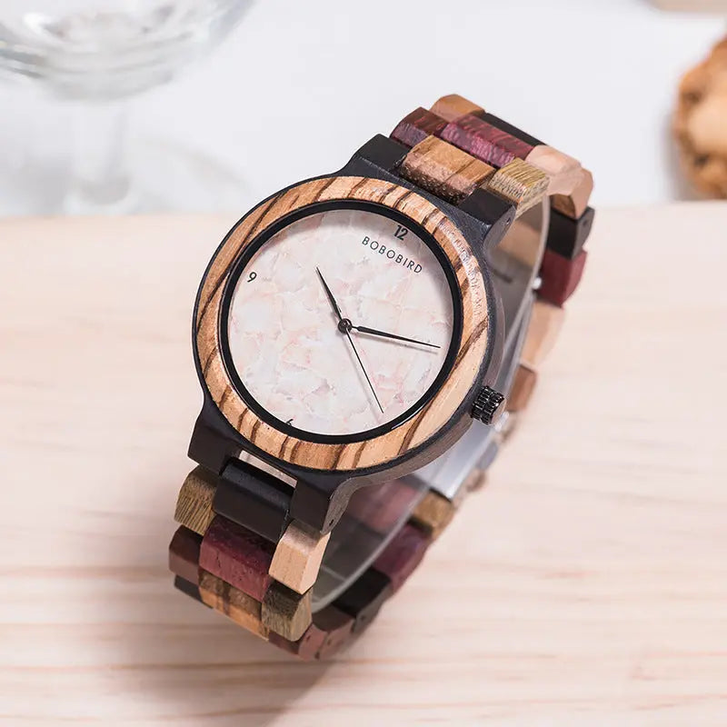 Casual Fashion Wooden Watch - WAlMYe #
