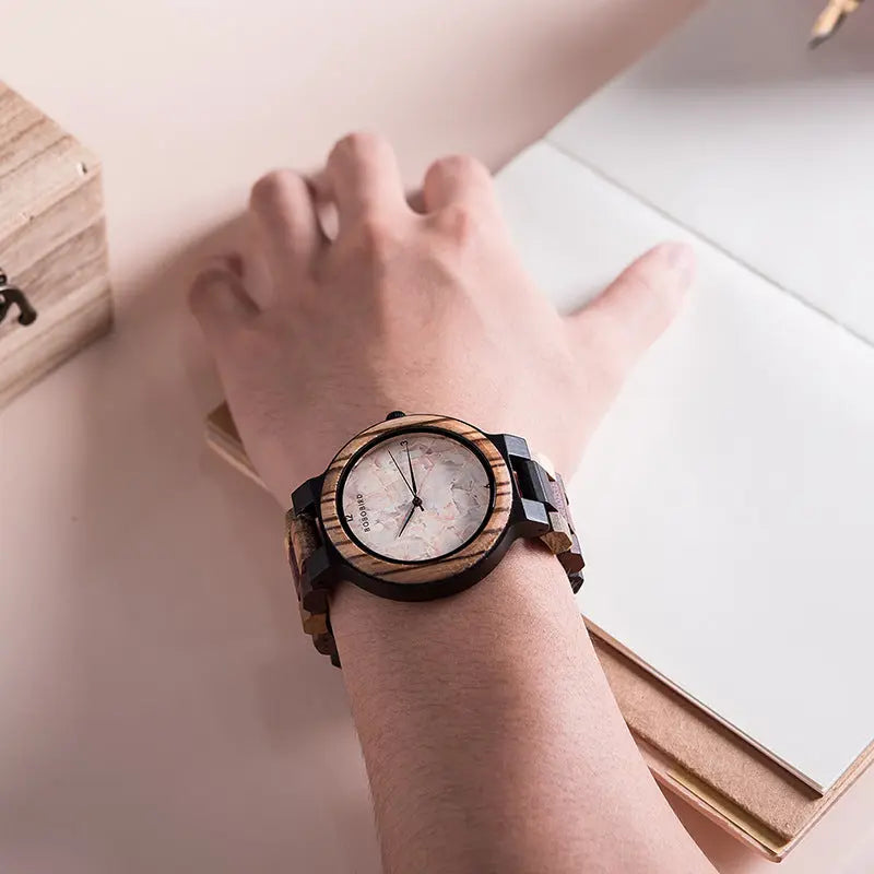 Casual Fashion Wooden Watch - WAlMYe #