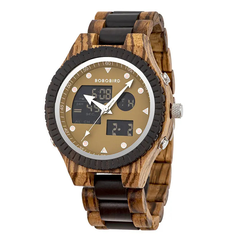 Casual Fashion Wooden Watch - WAlMYe #