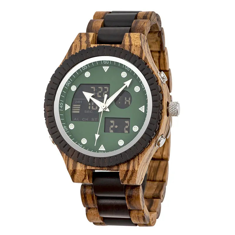 Casual Fashion Wooden Watch - WAlMYe #