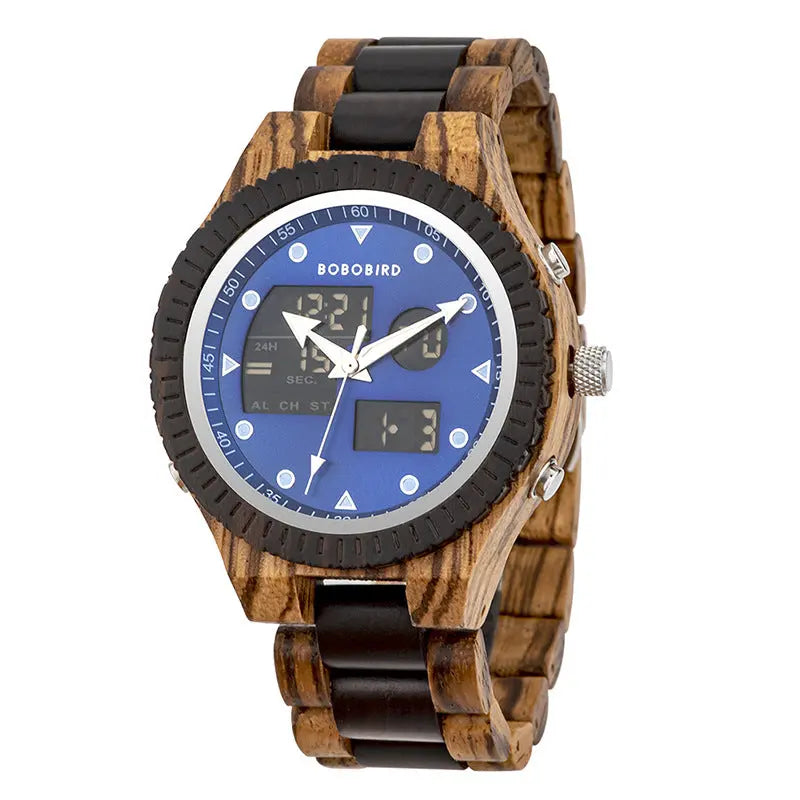 Casual Fashion Wooden Watch - WAlMYe #