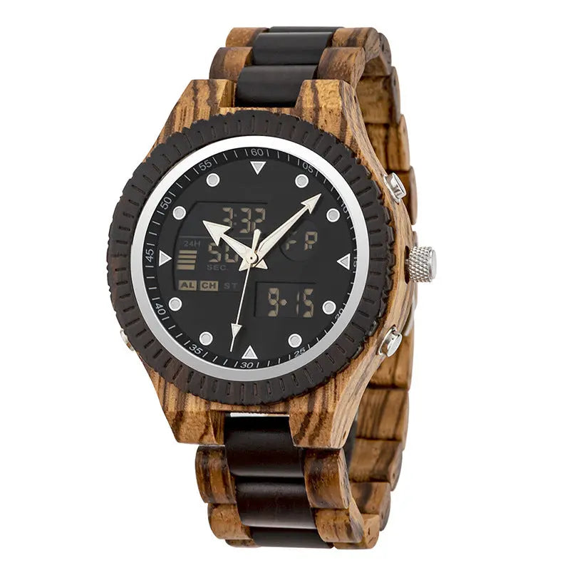 Casual Fashion Wooden Watch - WAlMYe #
