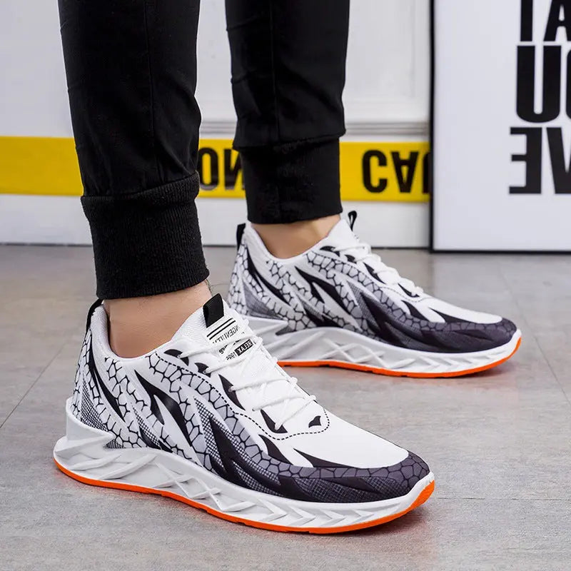 Casual Shoes Fly Woven Breathable Fashion Trendy Men's Shoes - WAlMYe #