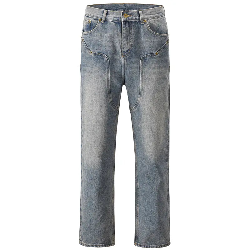 Casual Western Vintage Jeans Men - WAlMYe #