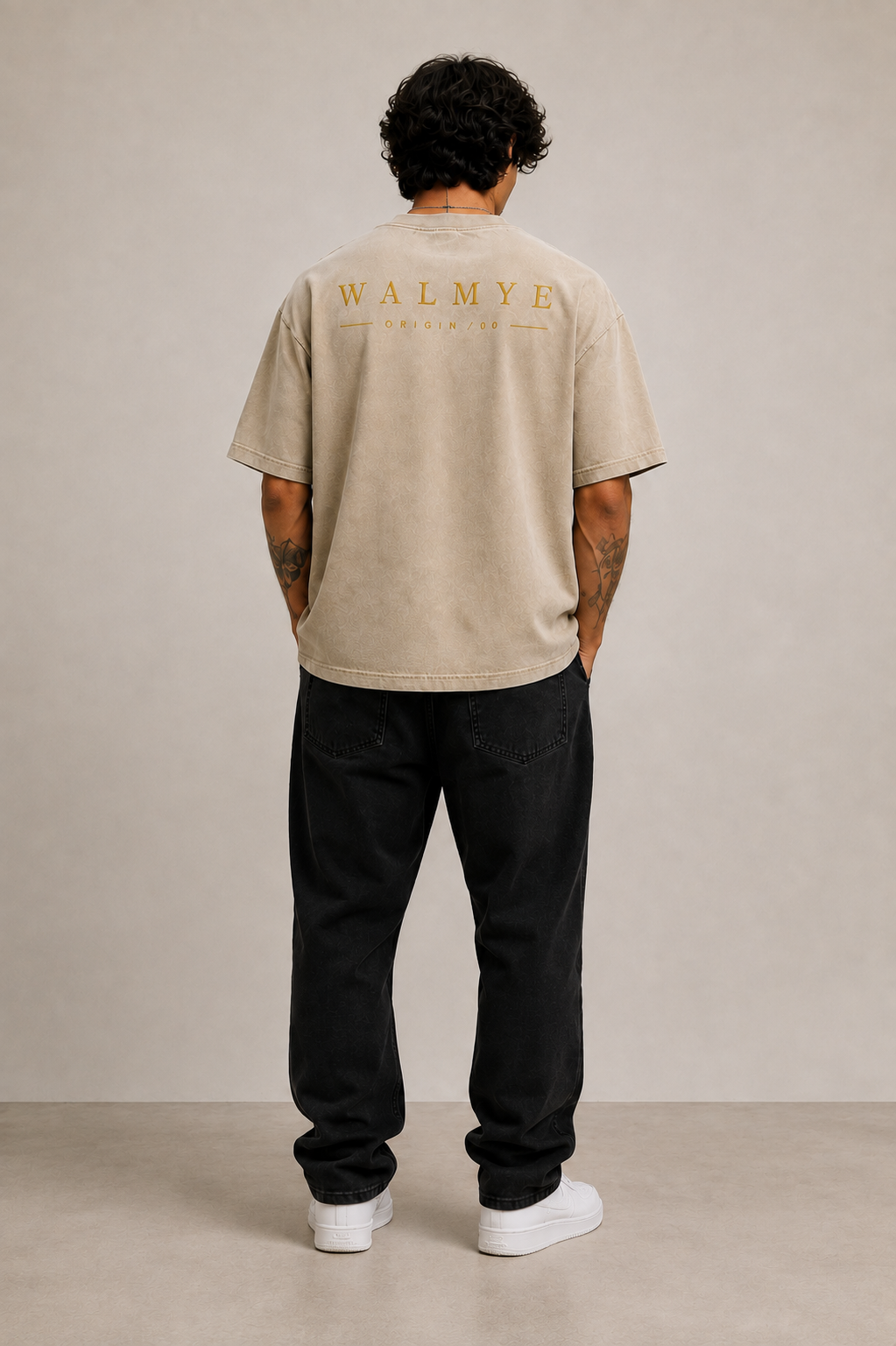 WALMYE Origin 00 Oversized Washed T-Shirt