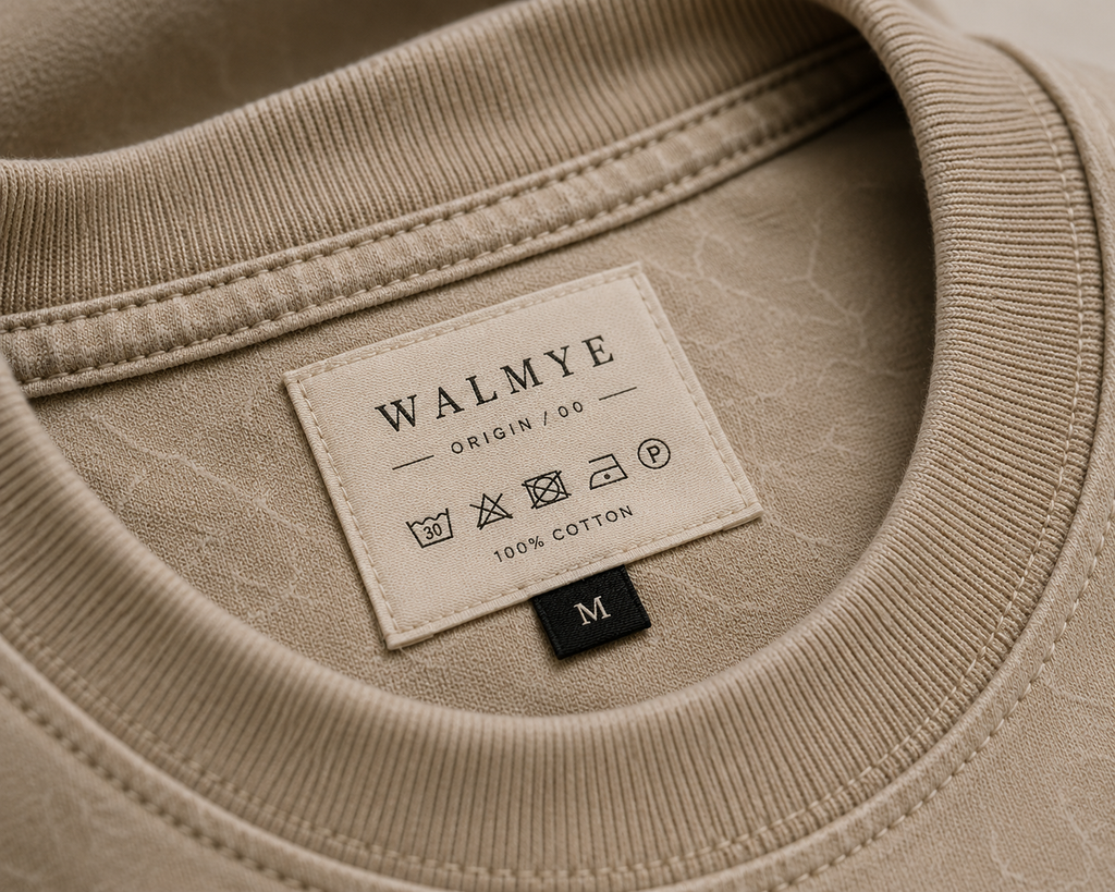 WALMYE Origin 00 Oversized Washed T-Shirt