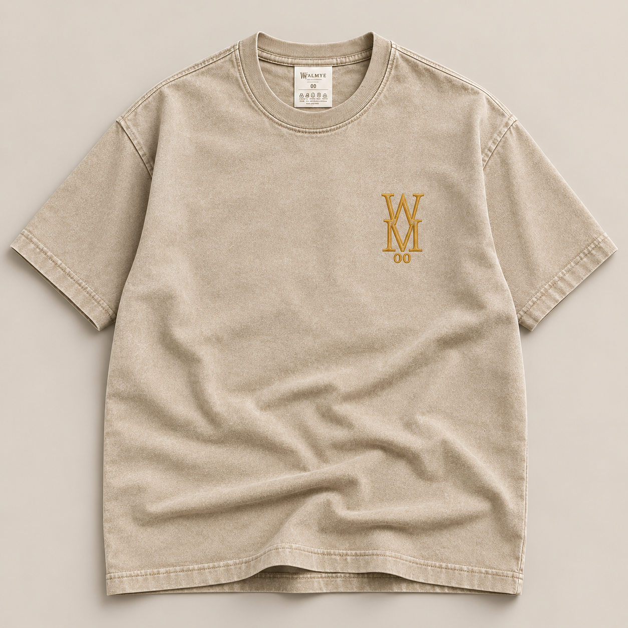 WALMYE Origin 00 Oversized Washed T-Shirt