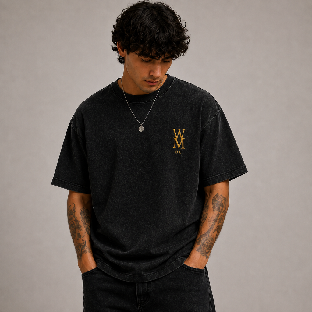 WALMYE Origin 00 Oversized Washed T-Shirt