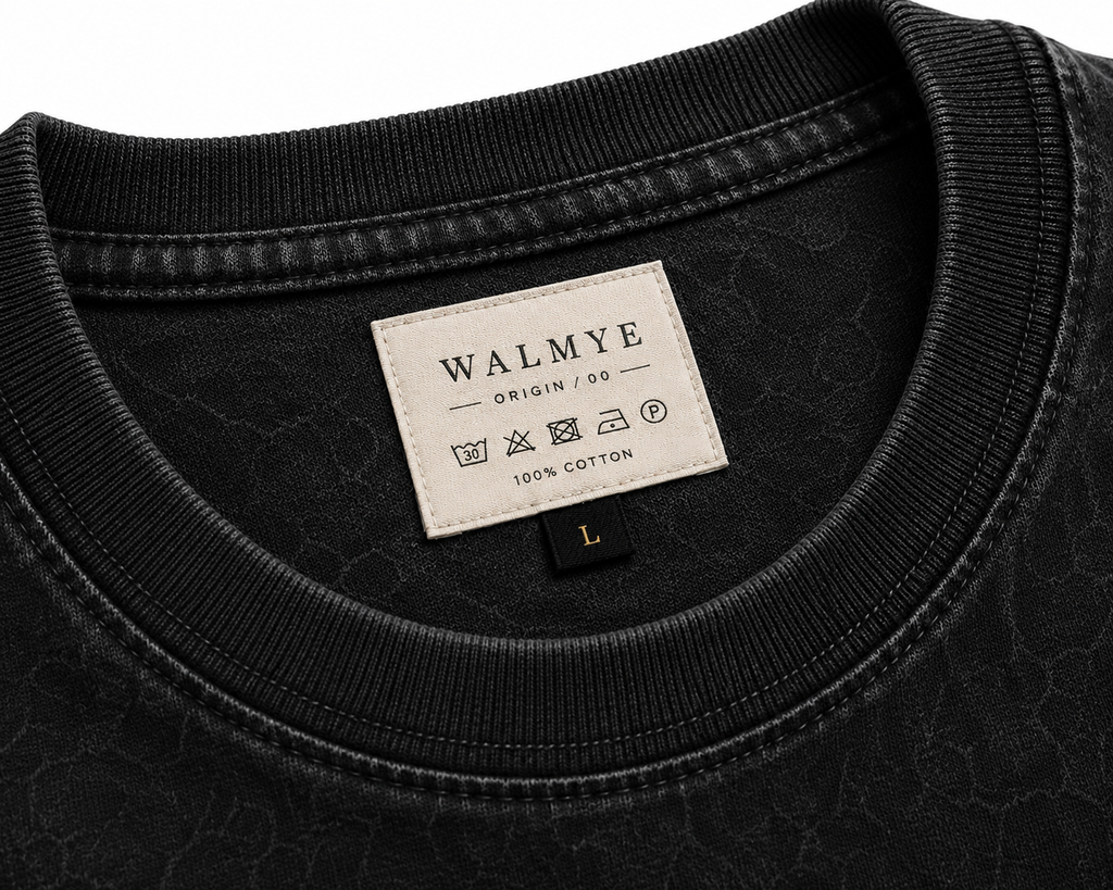 WALMYE Origin 00 Oversized Washed T-Shirt