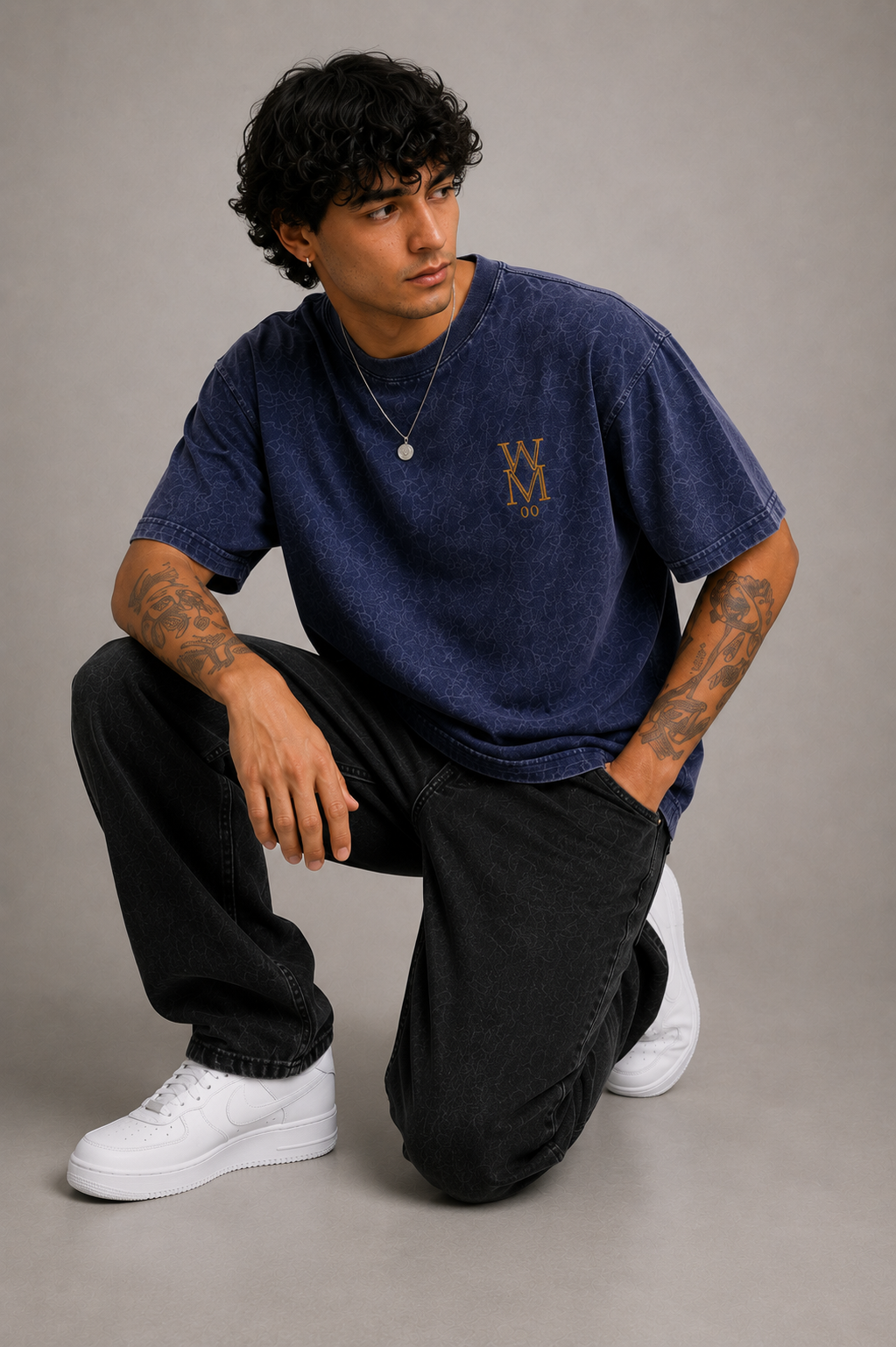 WALMYE Origin 00 Oversized Washed T-Shirt