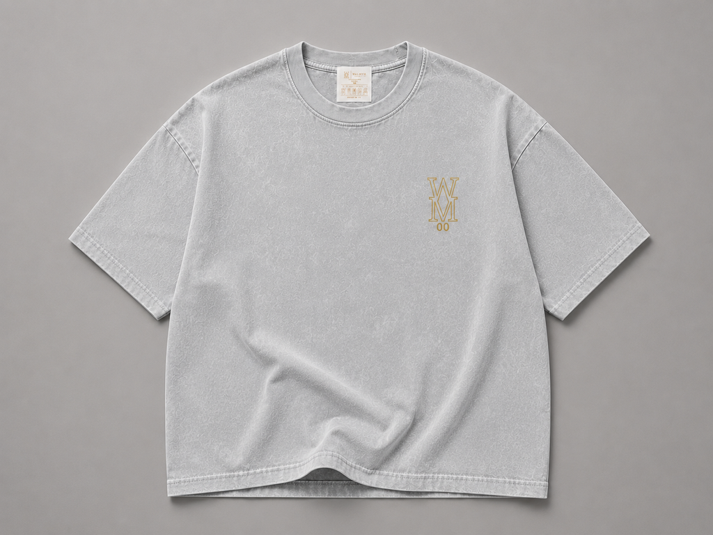 WALMYE Origin 00 Oversized Washed T-Shirt