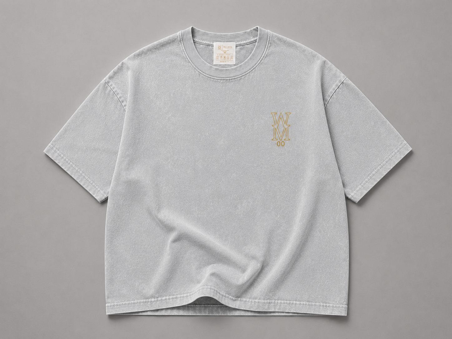 WALMYE Origin 00 Oversized Washed T-Shirt