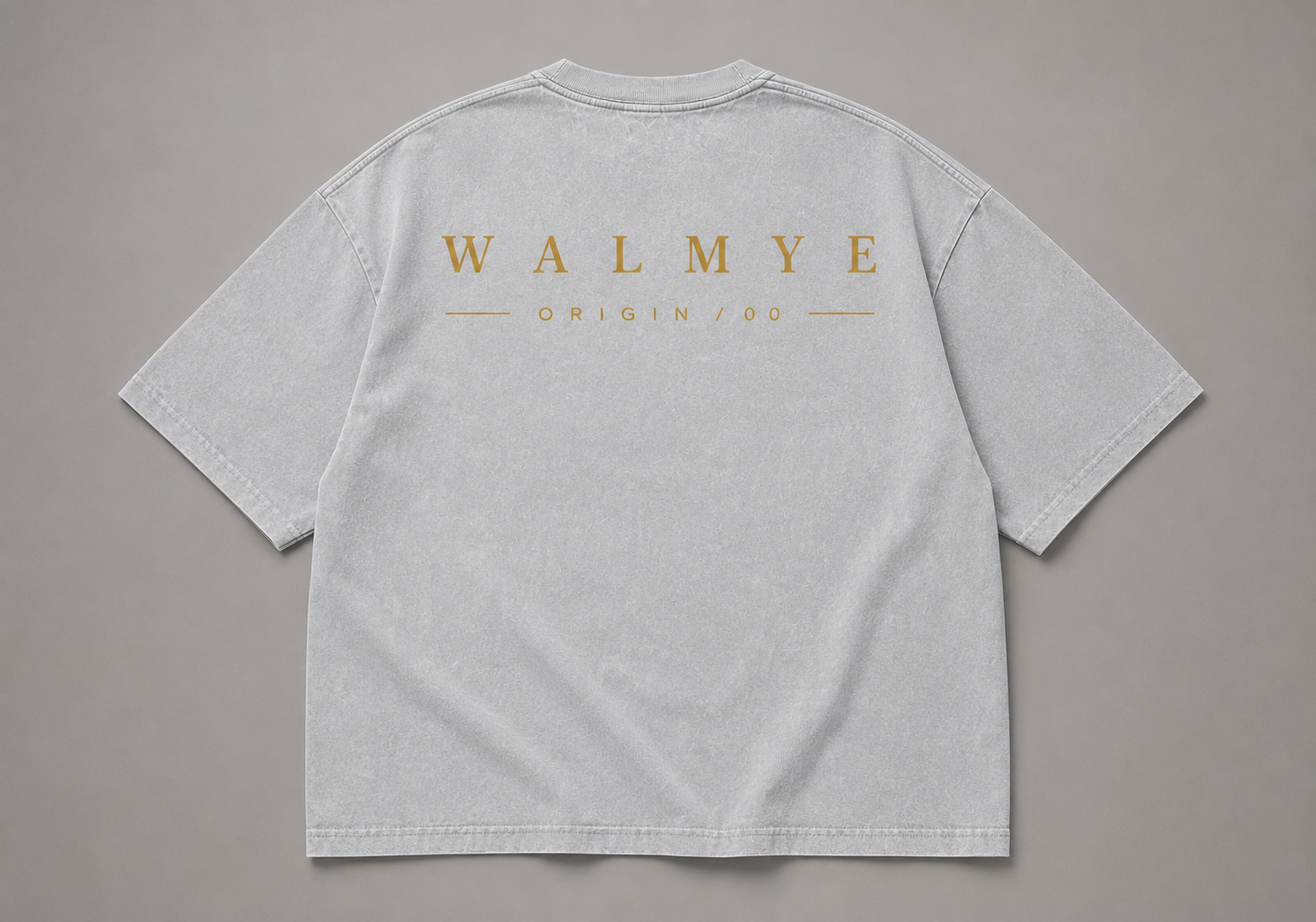 WALMYE Origin 00 Oversized Washed T-Shirt