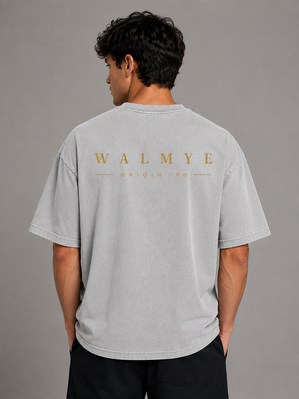 WALMYE Origin 00 Oversized Washed T-Shirt