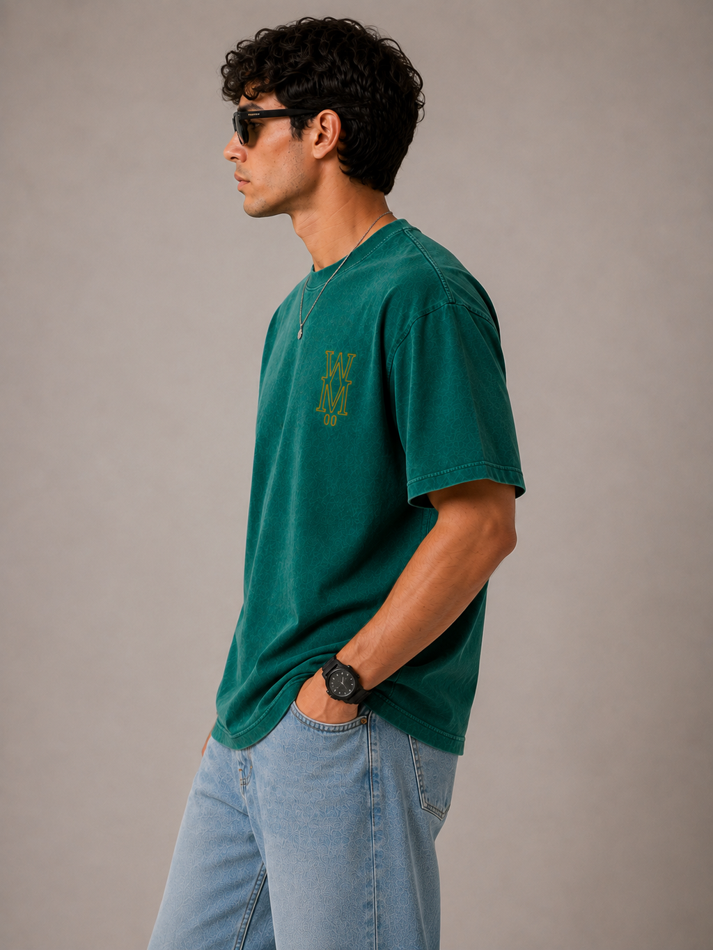 WALMYE Origin 00 Oversized Washed T-Shirt
