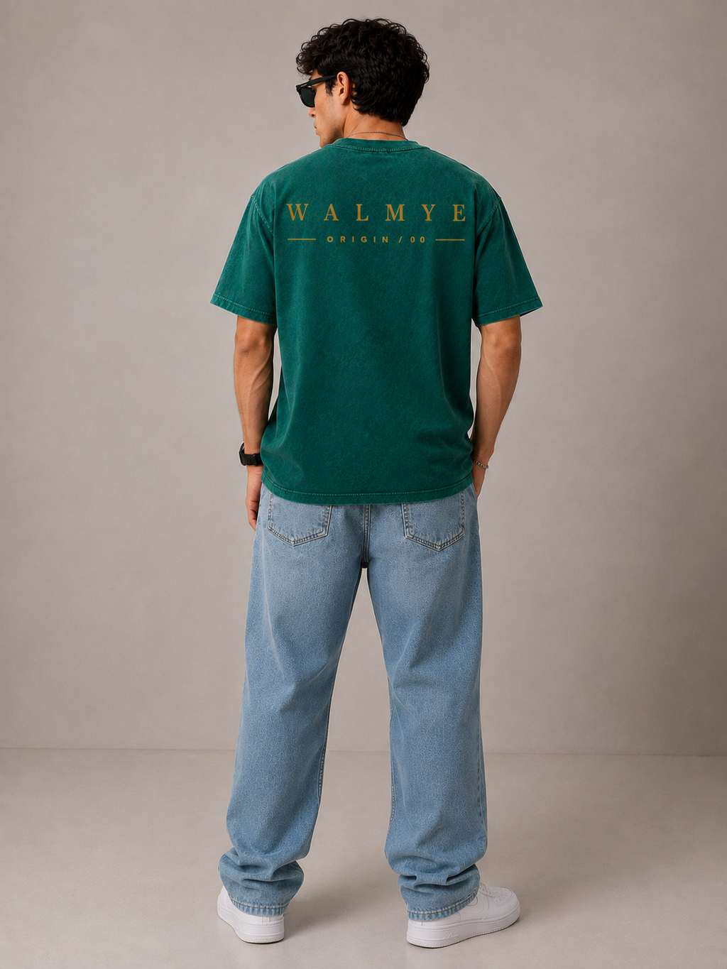 WALMYE Origin 00 Oversized Washed T-Shirt