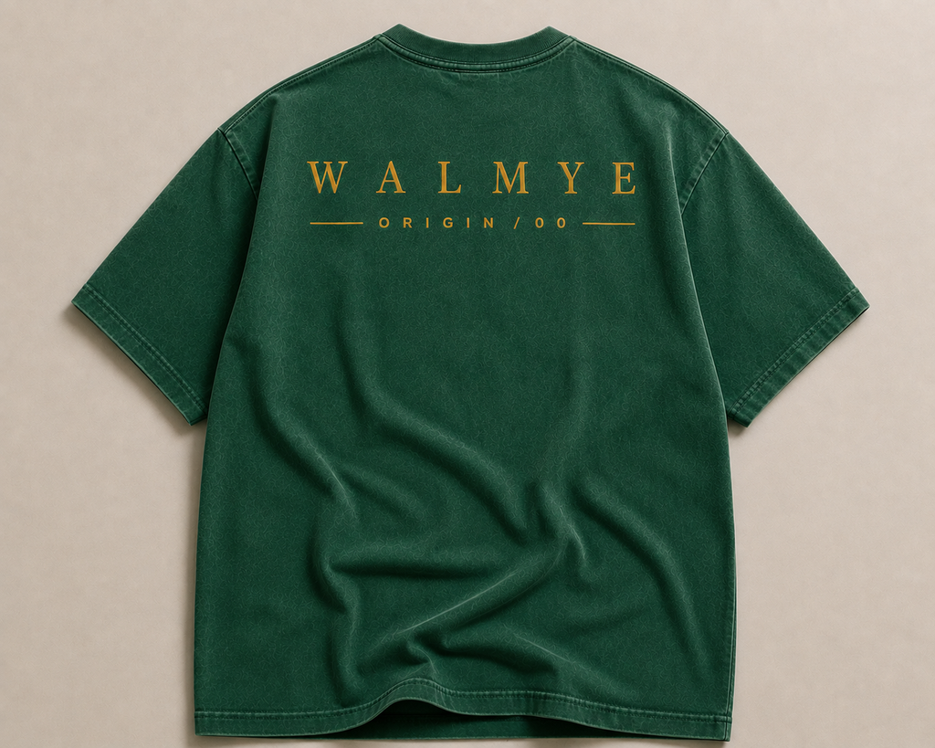 WALMYE Origin 00 Oversized Washed T-Shirt
