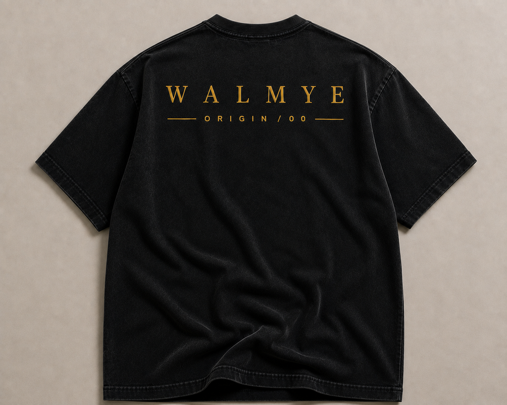 WALMYE Origin 00 Oversized Washed T-Shirt