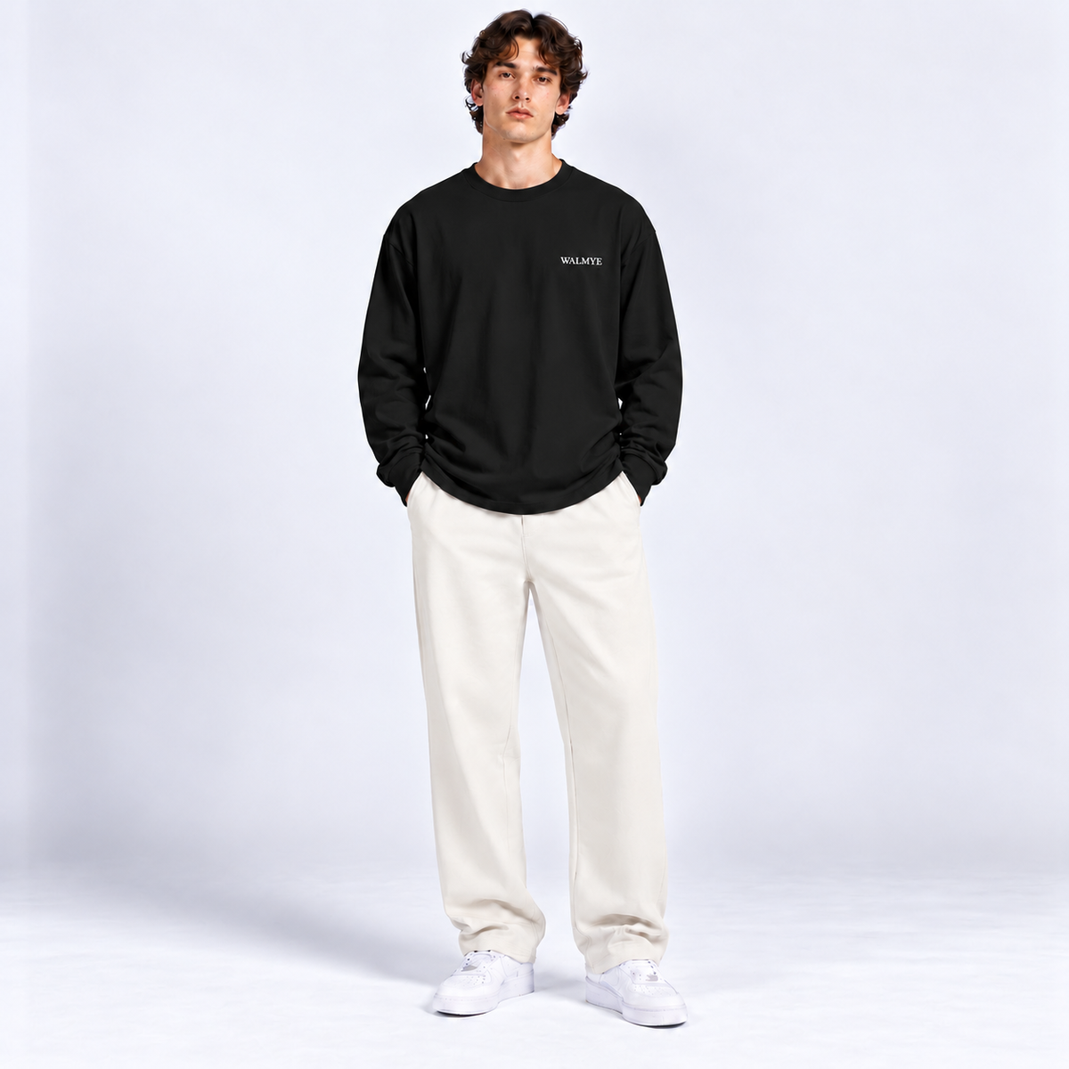 Essential Heavyweight Long-Sleeve T-Shirt - WAlMYe