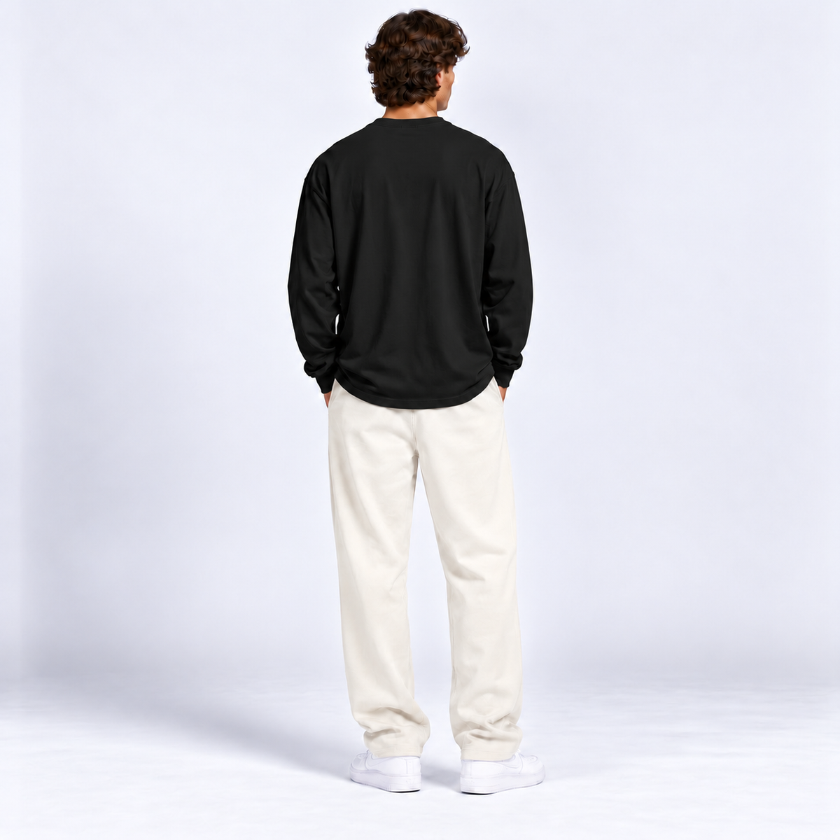 Essential Heavyweight Long-Sleeve T-Shirt - WAlMYe