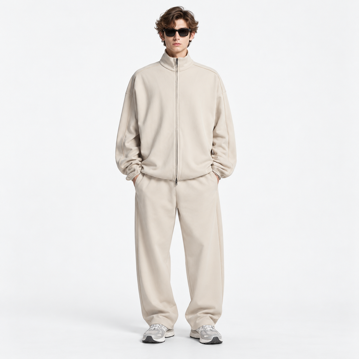 Essential Heavyweight Stand Collar Jacket