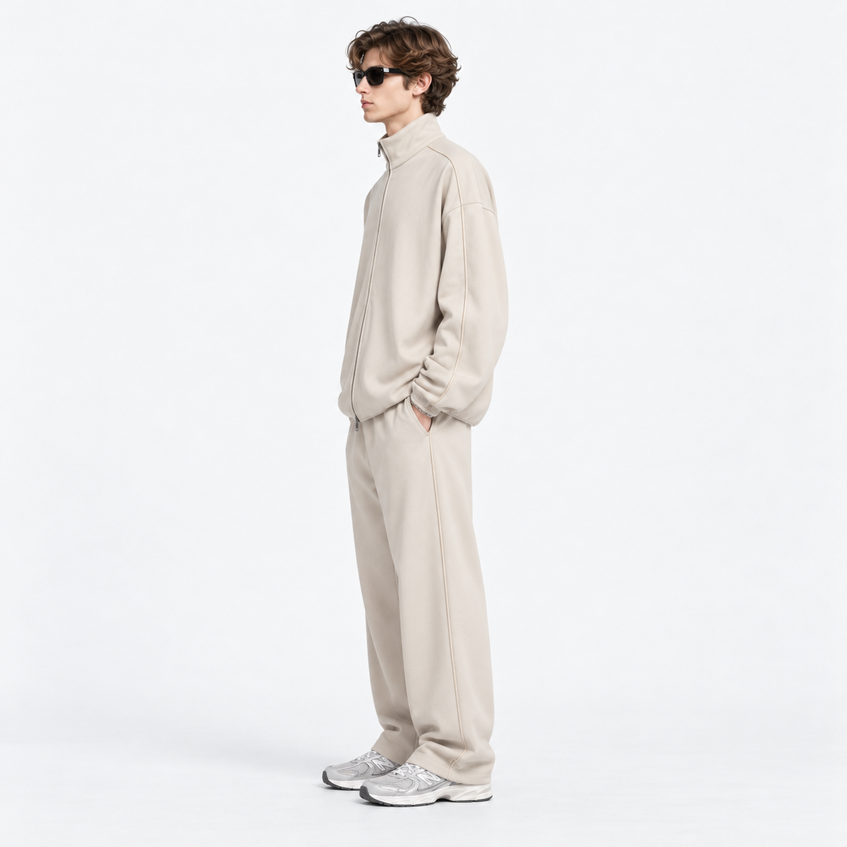 Essential Heavyweight Stand Collar Jacket