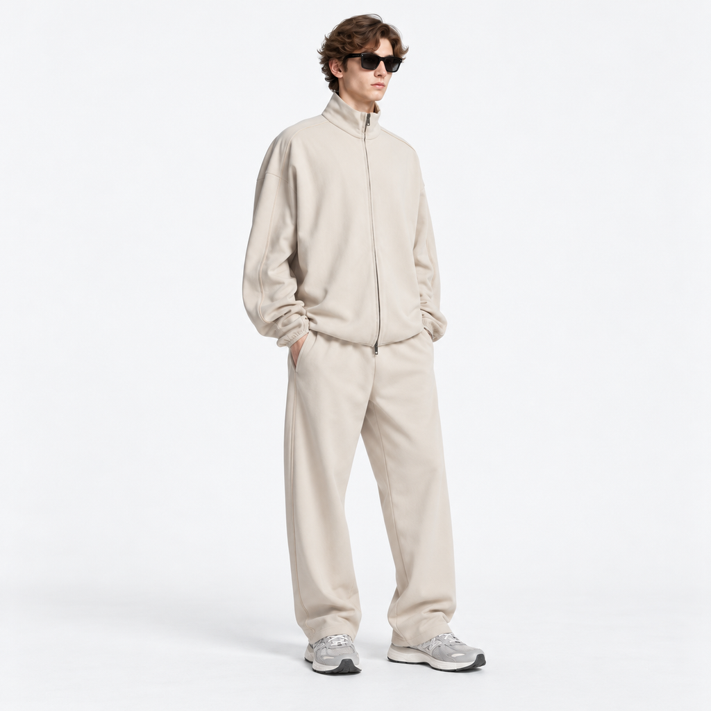 Essential Heavyweight Stand Collar Jacket