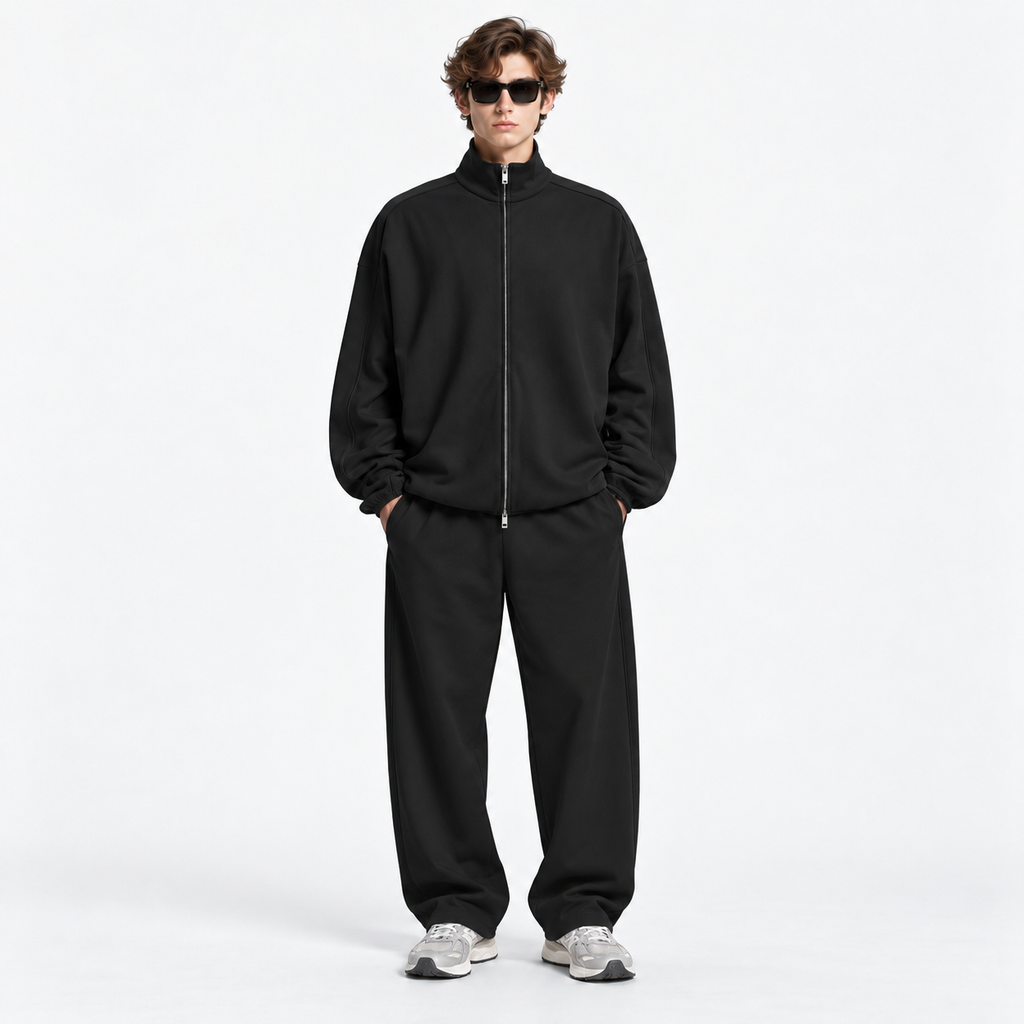 Essential Heavyweight Stand Collar Jacket