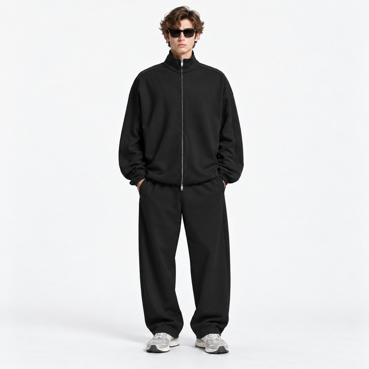 Essential Heavyweight Stand Collar Jacket