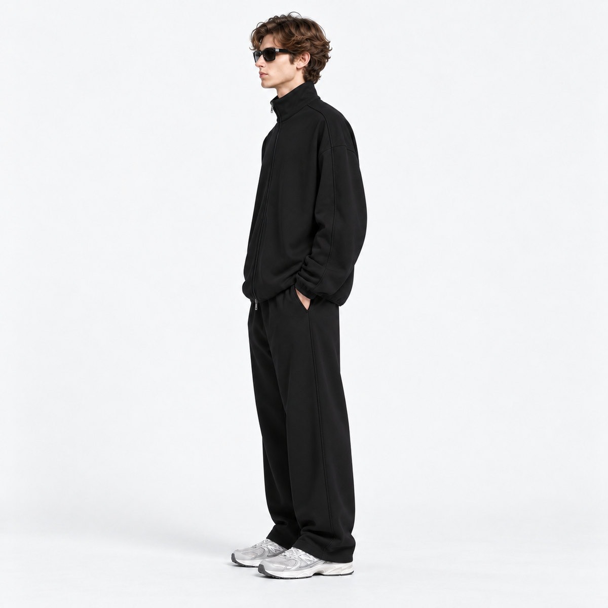 Essential Heavyweight Stand Collar Jacket