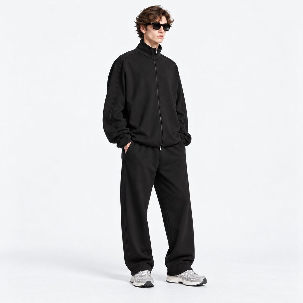 Essential Heavyweight Stand Collar Jacket