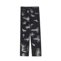 Color Contrast Ripped Embroidered Jeans American Style - WAlMYe #