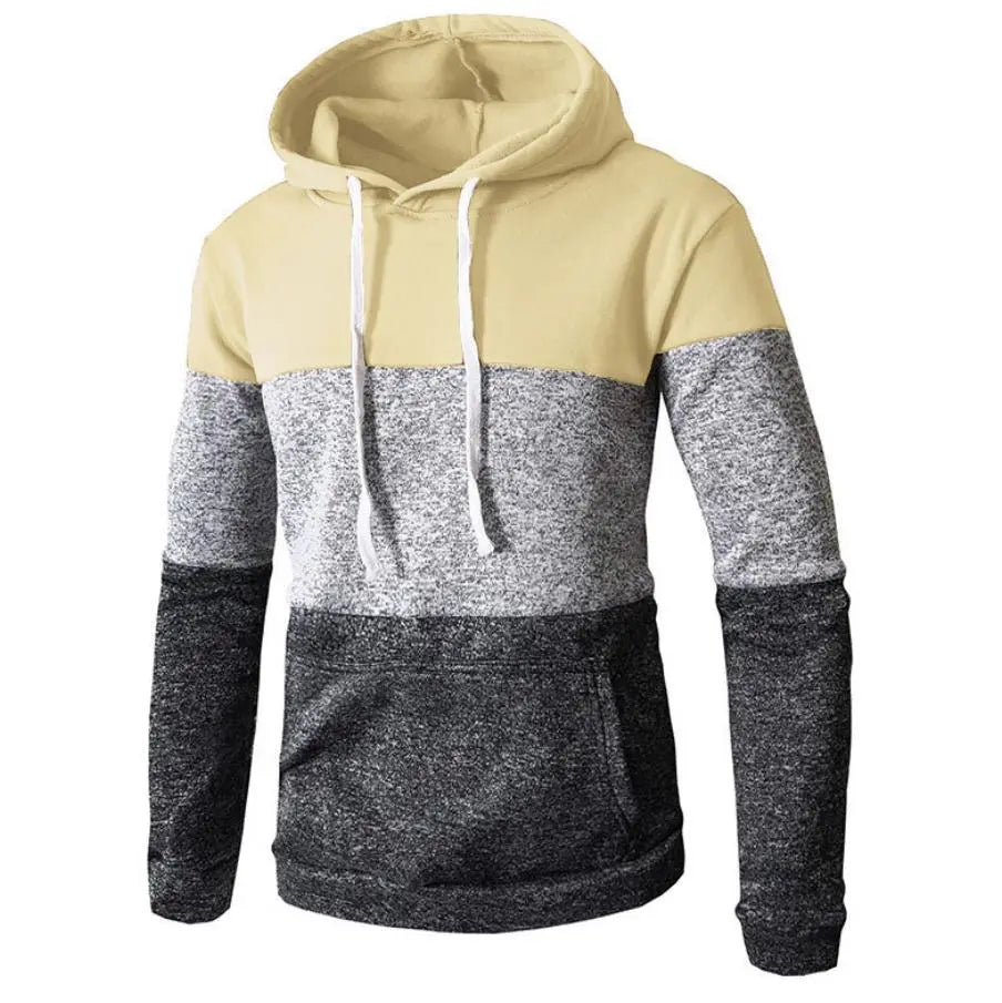Color matching men's casual sports sweater - WAlMYe #