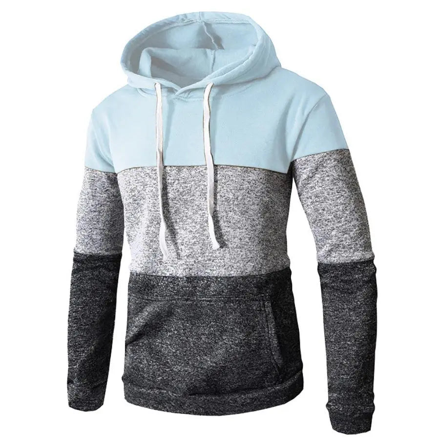 Color matching men's casual sports sweater - WAlMYe #