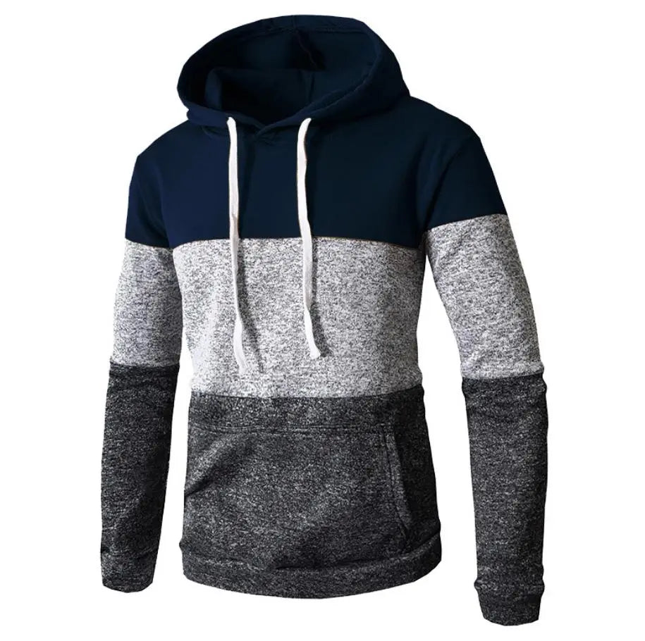 Color matching men's casual sports sweater - WAlMYe #