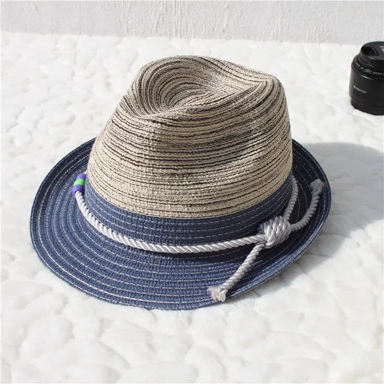 Contrasting British Sunscreen Hat All-match Vacation - WAlMYe #