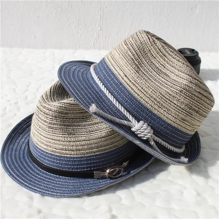 Contrasting British Sunscreen Hat All-match Vacation - WAlMYe #