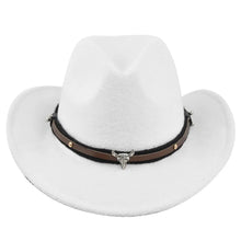 Load image into Gallery viewer, Cowhead Western Cowboy Hat Cornice - WAlMYe #
