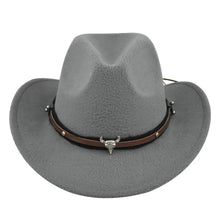 Load image into Gallery viewer, Cowhead Western Cowboy Hat Cornice - WAlMYe #
