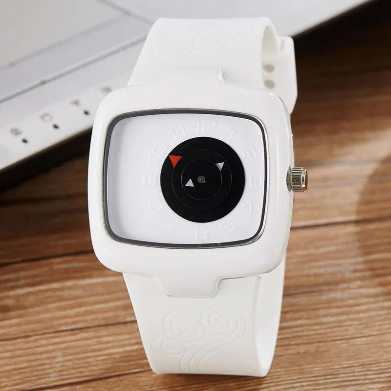 Creative Women's Fashion Black And White Quartz Watch - WAlMYe #