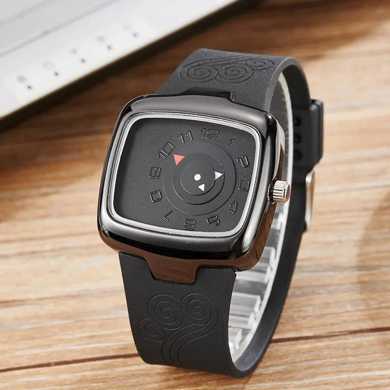 Creative Women's Fashion Black And White Quartz Watch - WAlMYe #