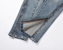 Load image into Gallery viewer, Cut Three-dimensional Stretch High Street Men&#39;s Jeans - WAlMYe #
