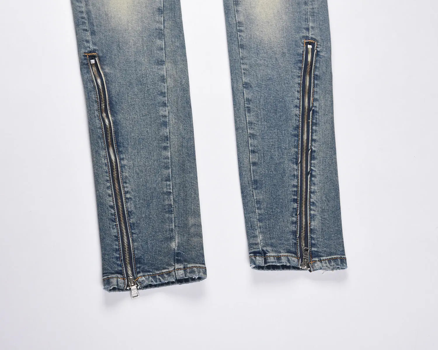 Cut Three-dimensional Stretch High Street Men's Jeans - WAlMYe #
