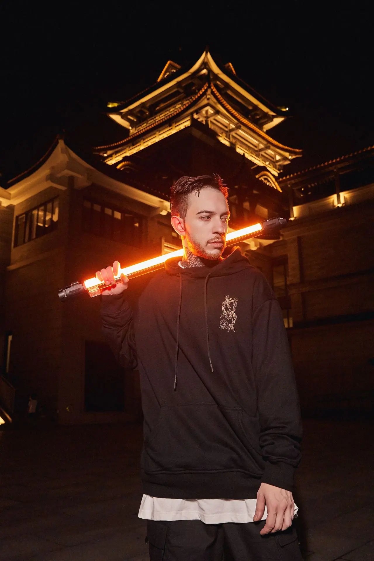 Digital printed sweatshirt with letters on the back - WAlMYe #