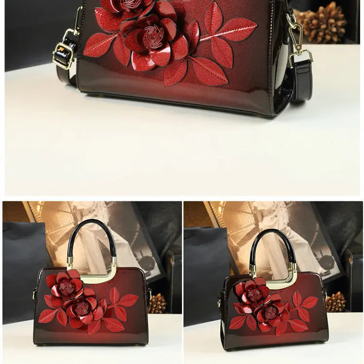 Fairy Temperament Everything Flowers Hand Crossbody Bag - WAlMYe #