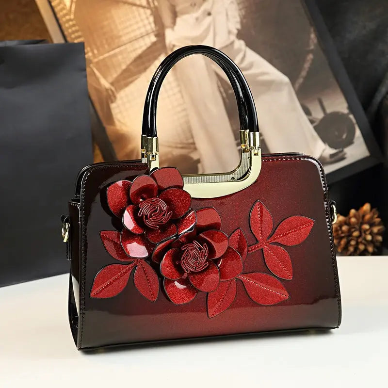 Fairy Temperament Everything Flowers Hand Crossbody Bag - WAlMYe #