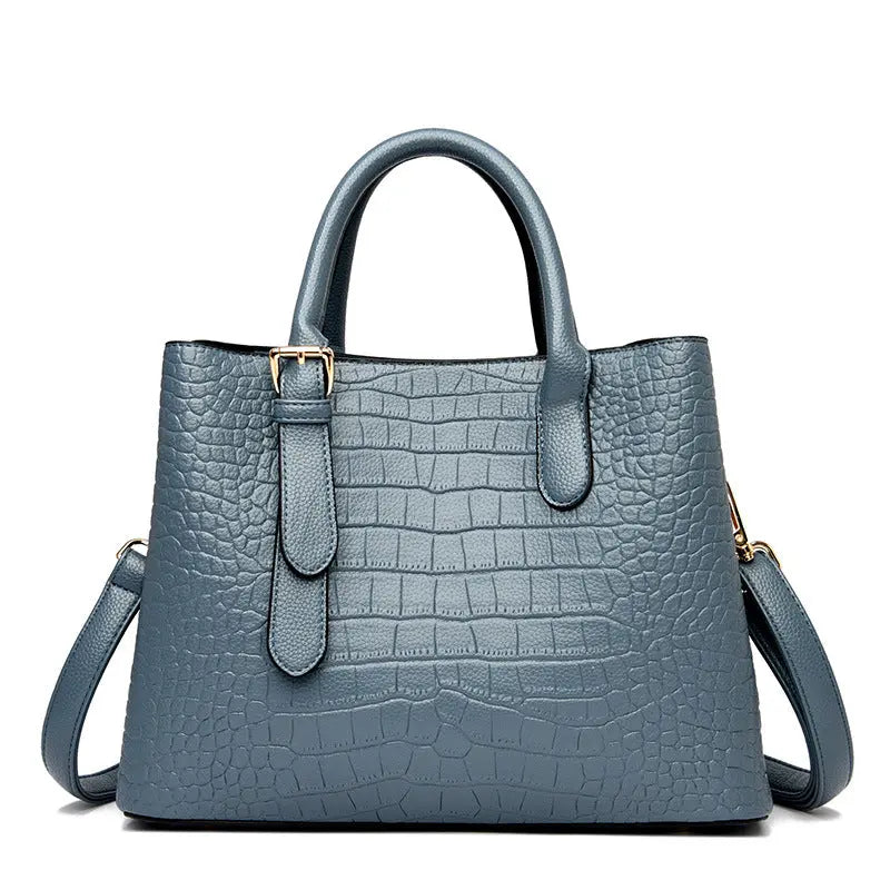 Fashion Crocodile Pattern Women's Handbag - WAlMYe #